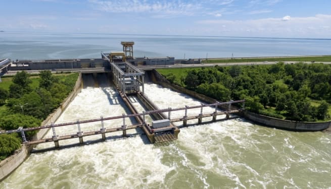 Подъем уровня воды